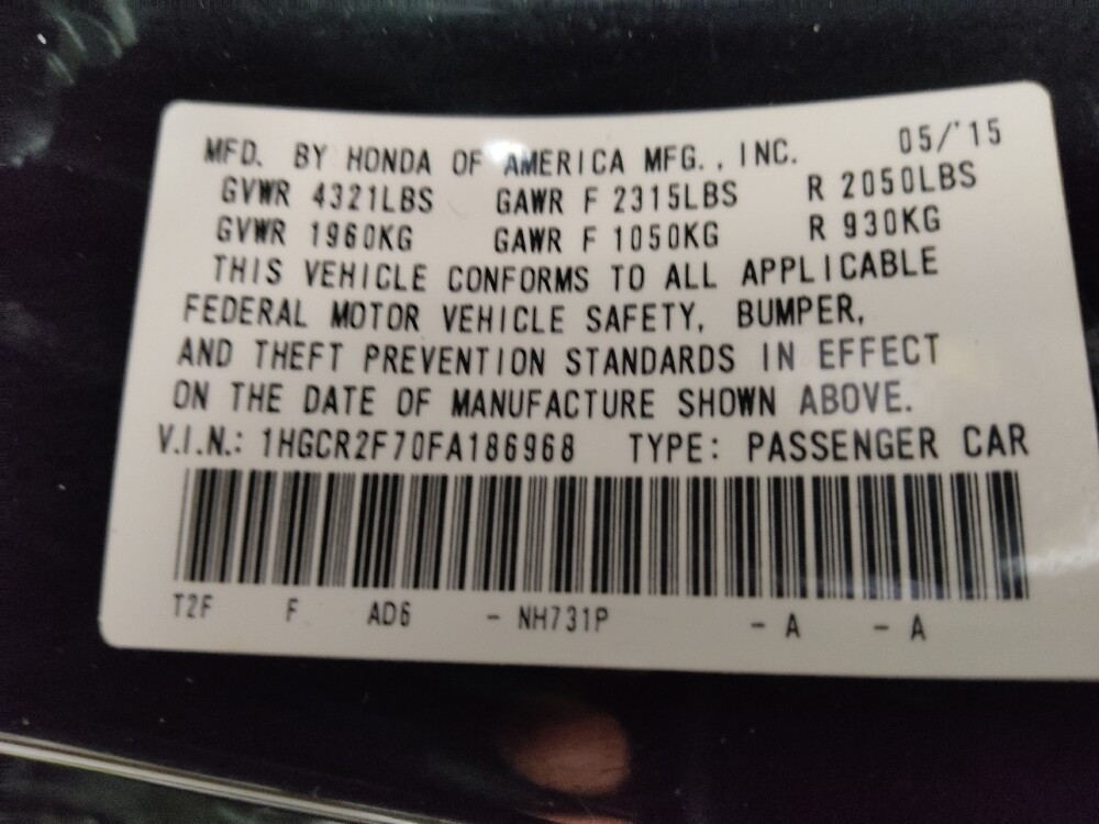 2015 Honda Accord in Birmingham, AL 35215 - 18130222 33