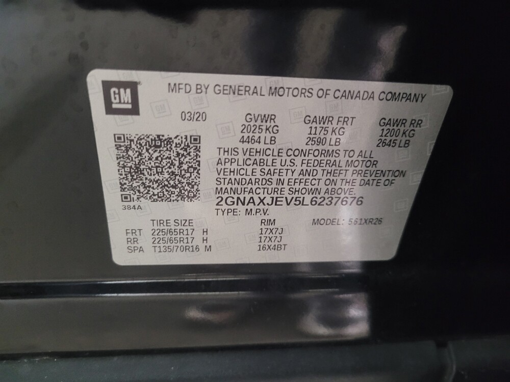 2020 Chevrolet Equinox in Knoxville, TN 37923 - 18130223 33