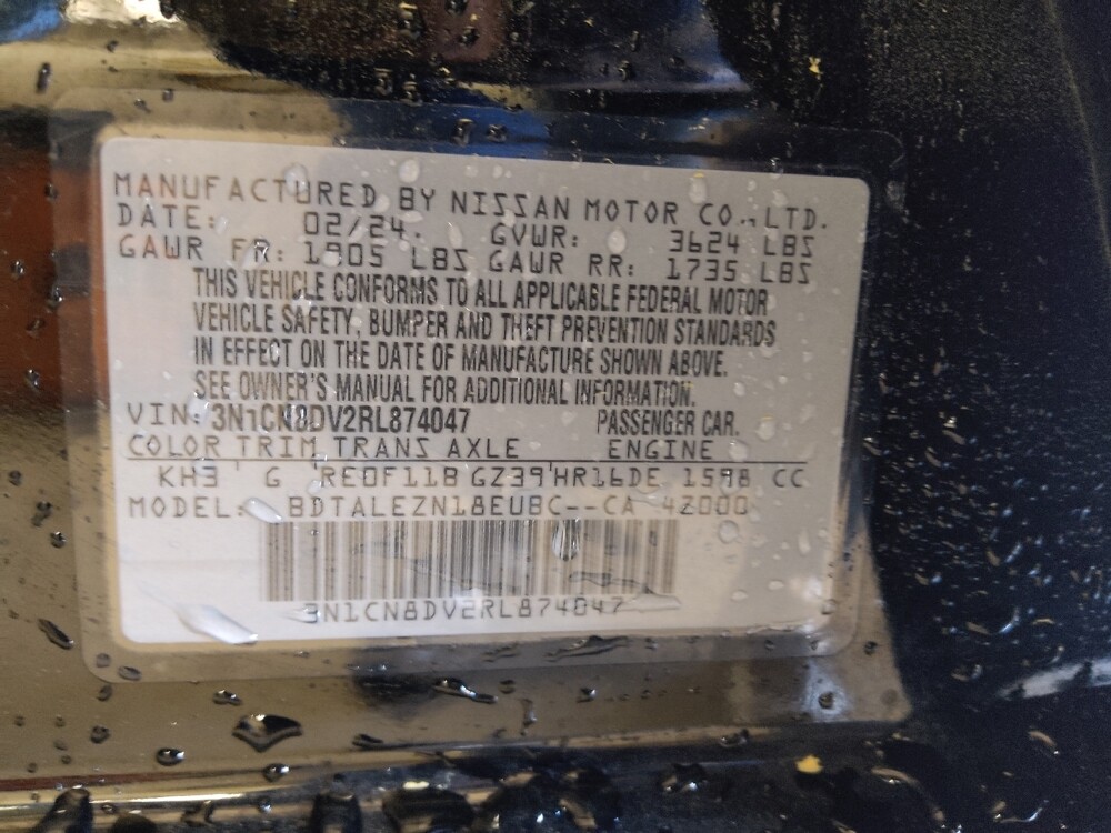 2024 Nissan Versa in Marietta, GA 30062 - 18130226 33