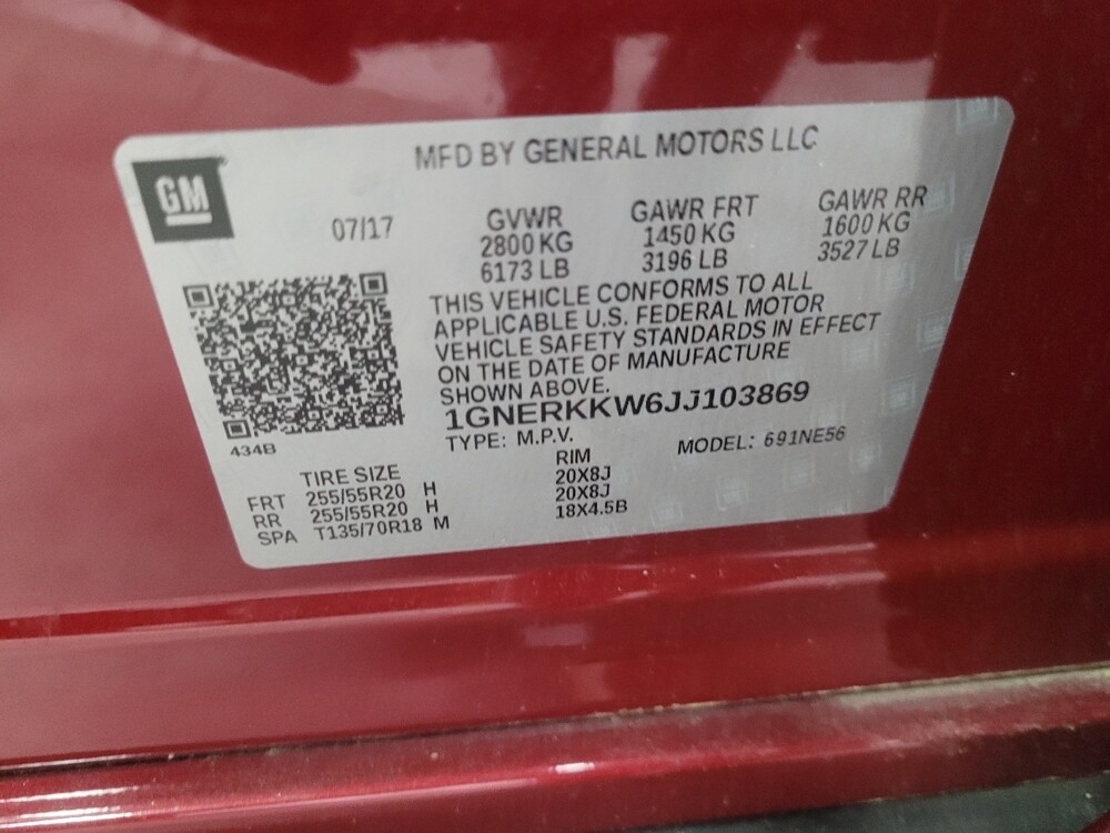 2018 Chevrolet Traverse in Marietta, GA 30062 - 18130228 33