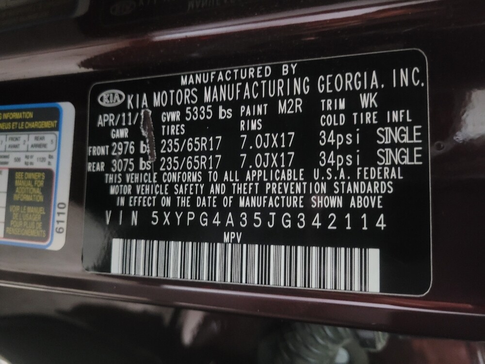 2018 Kia Sorento in Conyers, GA 30094 - 18130237 33