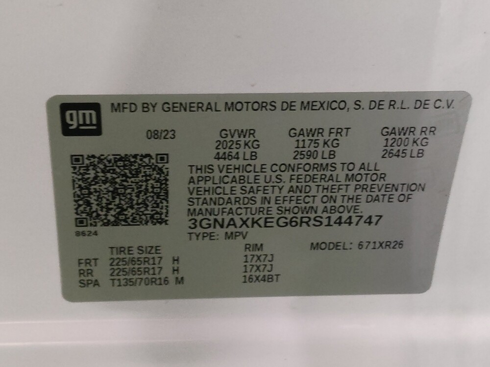 2024 Chevrolet Equinox in Fort Worth, TX 76116 - 18130257 33