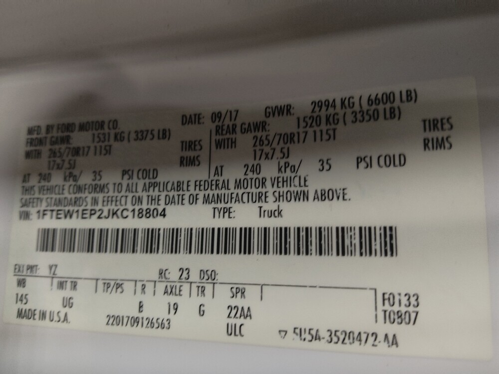 2018 Ford F150 in Fort Worth, TX 76116 - 18130260 33