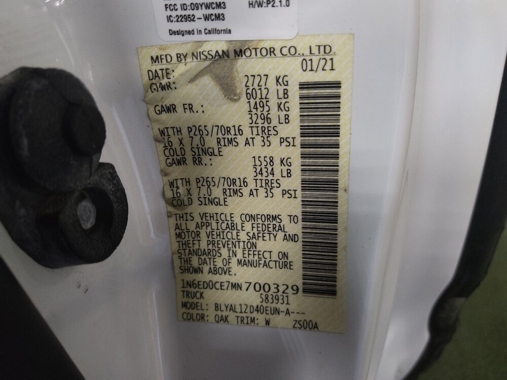 2021 Nissan Frontier in Lewisville, TX 75067 - 18130269 33