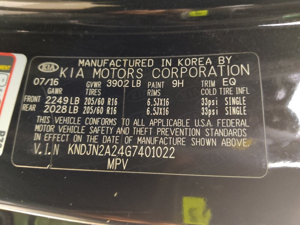 2016 Kia Soul in Tampa, FL 33619 - 18130284 33