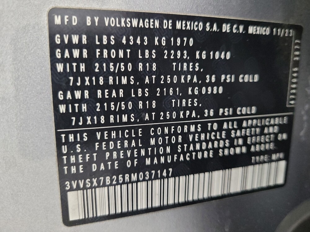2024 Volkswagen Taos in Las Vegas, NV 89104 - 18130292 33