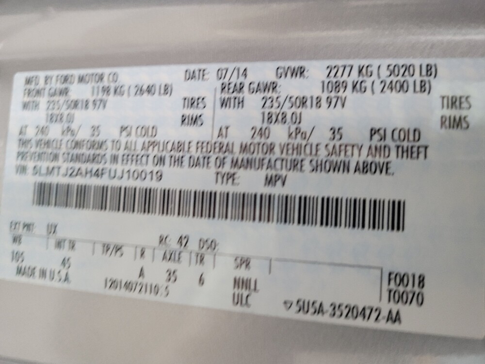 2015 Lincoln MKC in Las Vegas, NV 89104 - 18130297 33