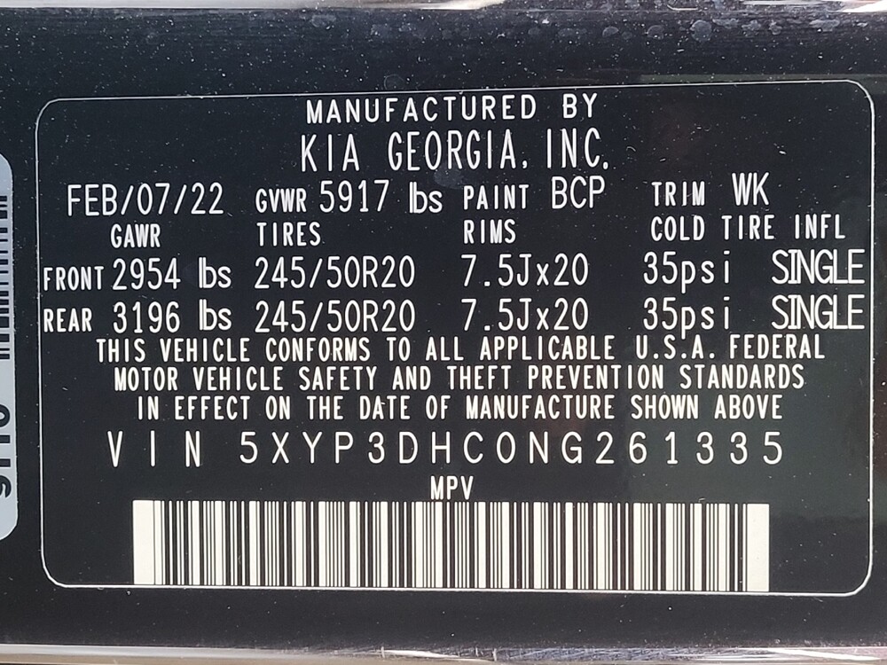 2022 Kia Telluride in Gainesville, FL 32609 - 18130302 33