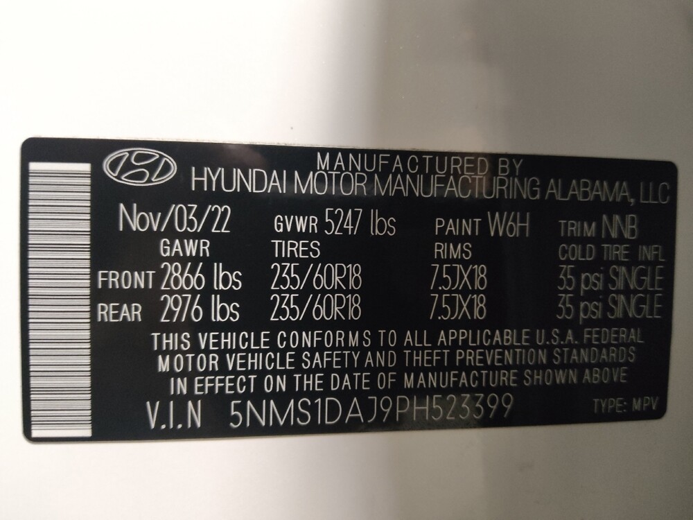 2023 Hyundai Santa Fe in Gainesville, FL 32609 - 18130320 33