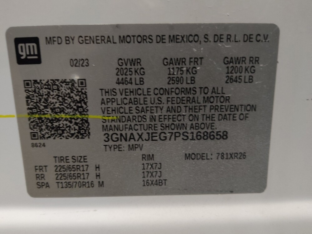 2023 Chevrolet Equinox in Kissimmee, FL 34744 - 18130326 33