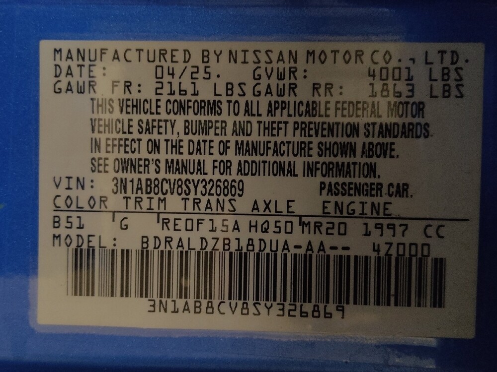 2025 Nissan Sentra in Kissimmee, FL 34744 - 18130329 33