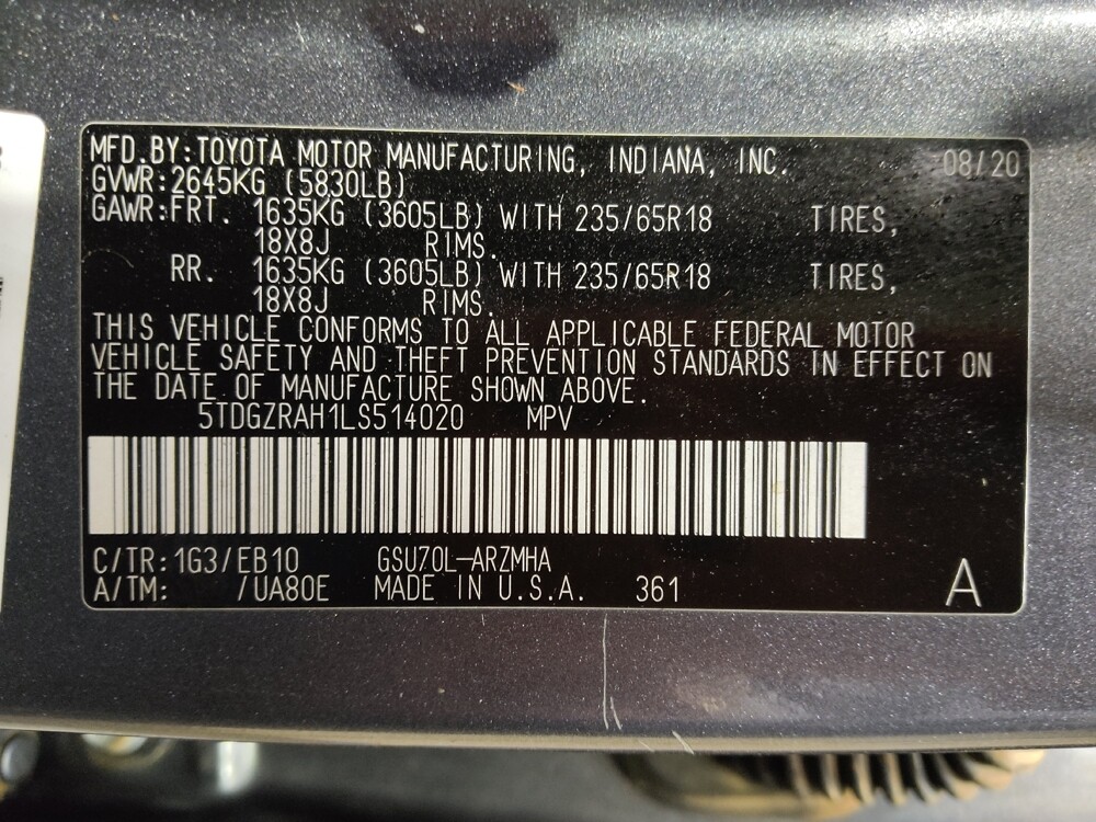 2020 Toyota Highlander in Columbia, SC 29210 - 18130335 33