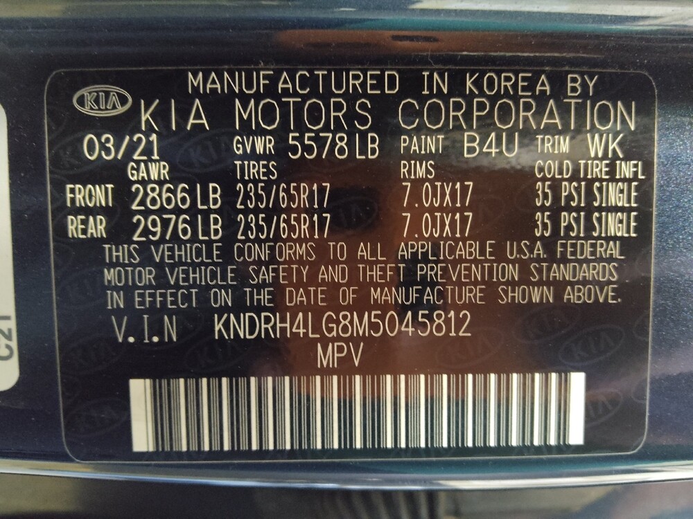 2021 Kia Sorento in Columbia, SC 29210 - 18130342 33