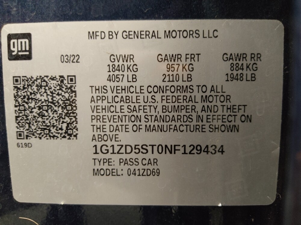 2022 Chevrolet Malibu in Denver, CO 80012 - 18130354 33