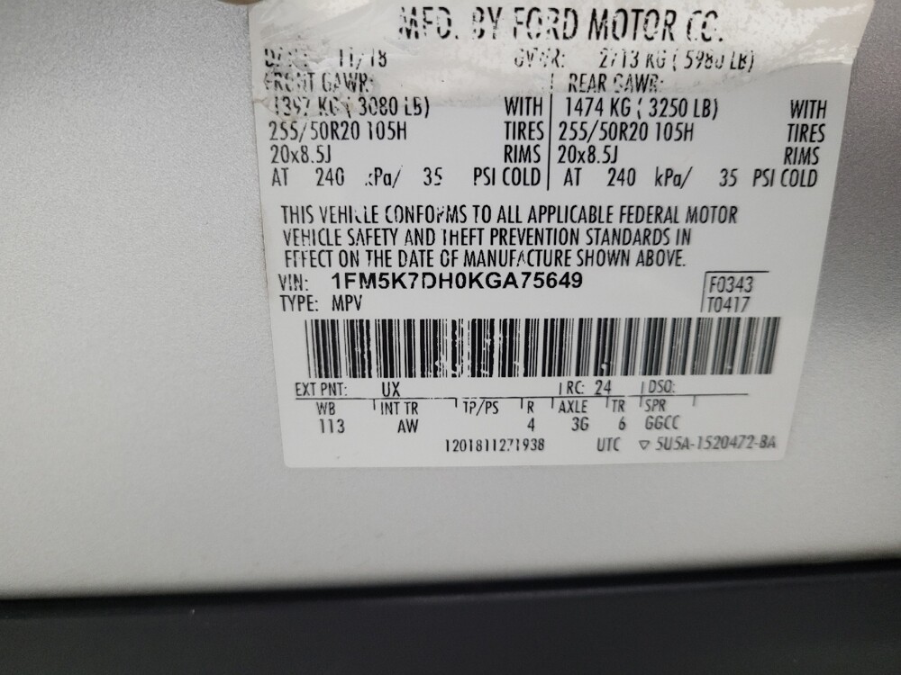 2019 Ford Explorer in Memphis, TN 38115 - 18130358 33