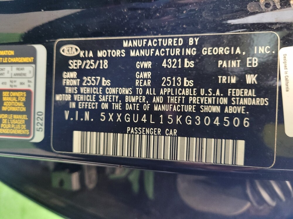 2019 Kia Optima in Louisville, KY 40258 - 18130391 33