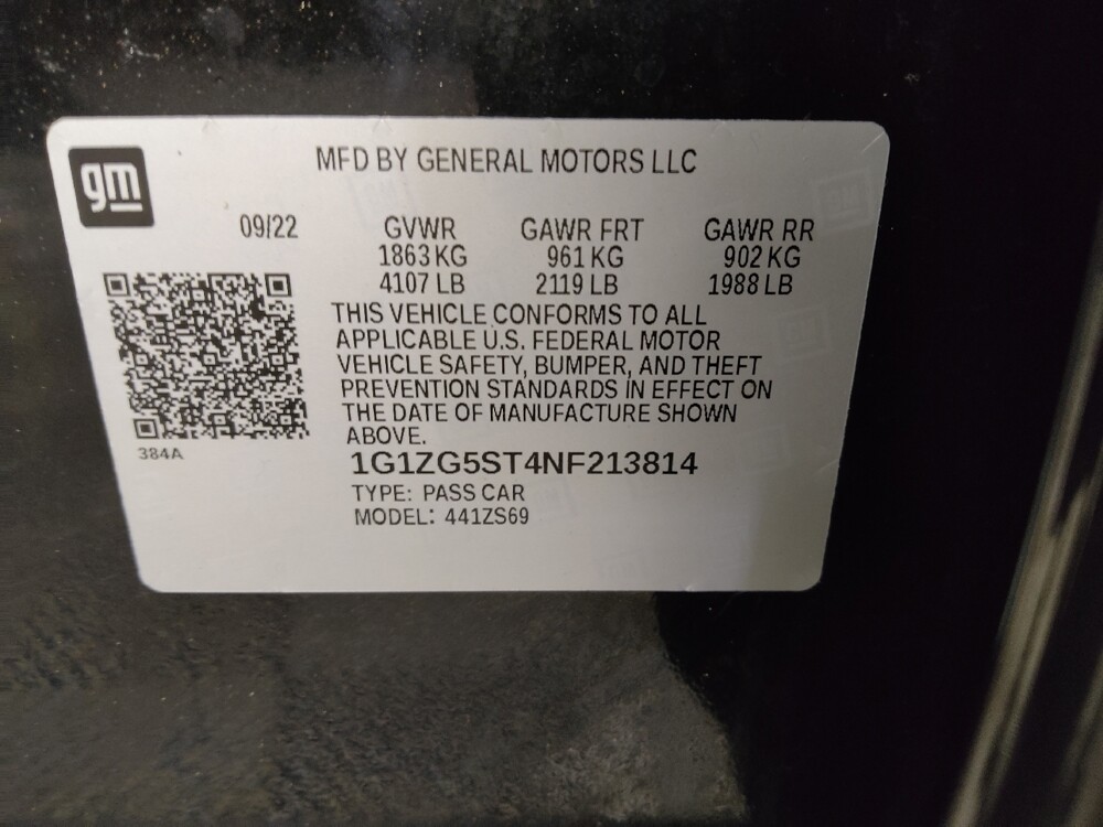 2022 Chevrolet Malibu in Midlothian, IL 60445 - 18130406 33