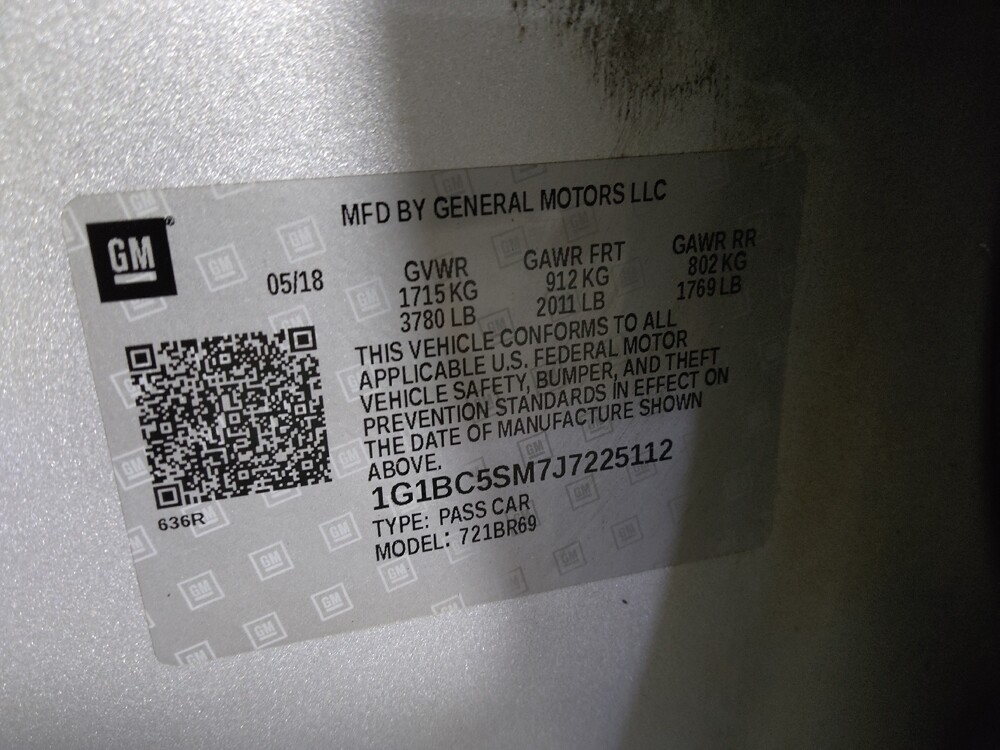 2018 Chevrolet Cruze in Midlothian, IL 60445 - 18130411 33