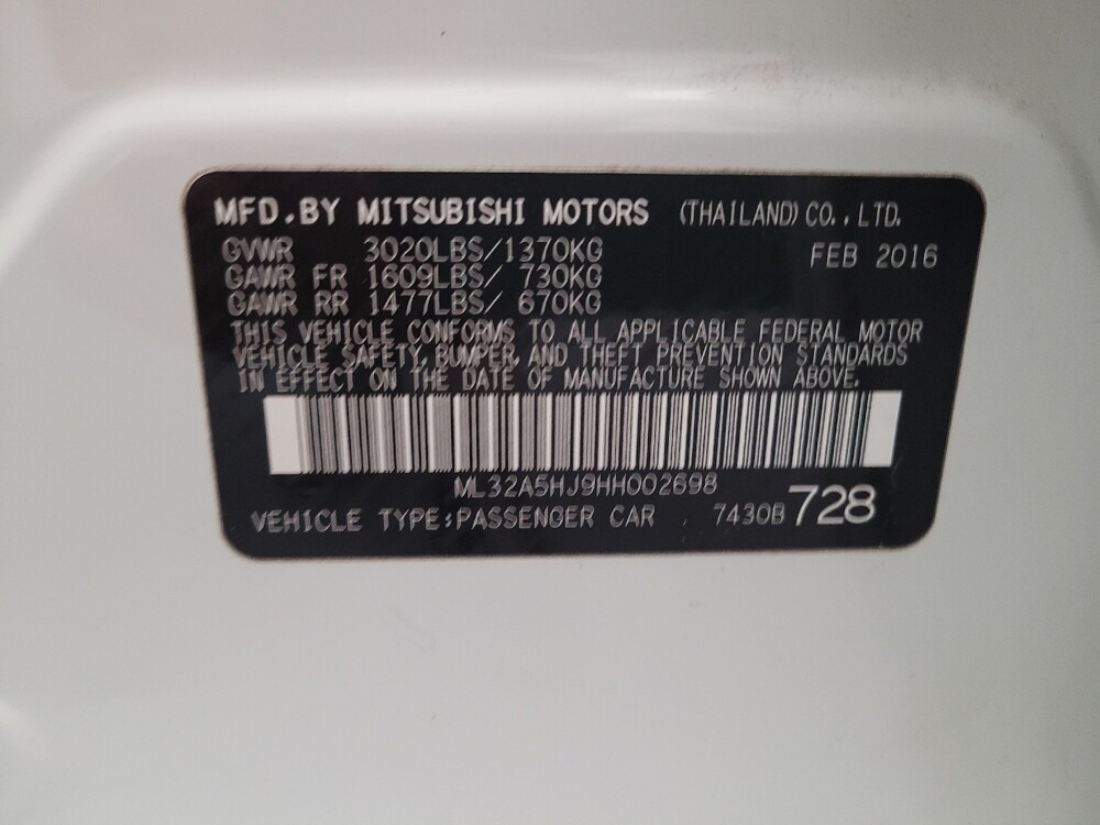 2017 Mitsubishi Mirage in Torrance, CA 90504 - 18130478 33
