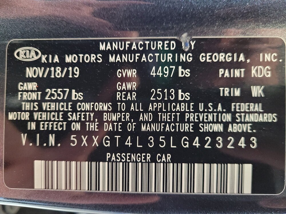 2020 Kia Optima in Riverside, CA 92504 - 18130480 33