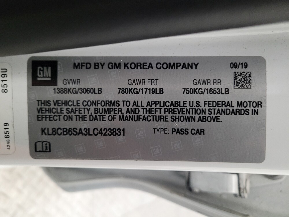 2020 Chevrolet Spark in Sacramento, CA 95821 - 18130484 33