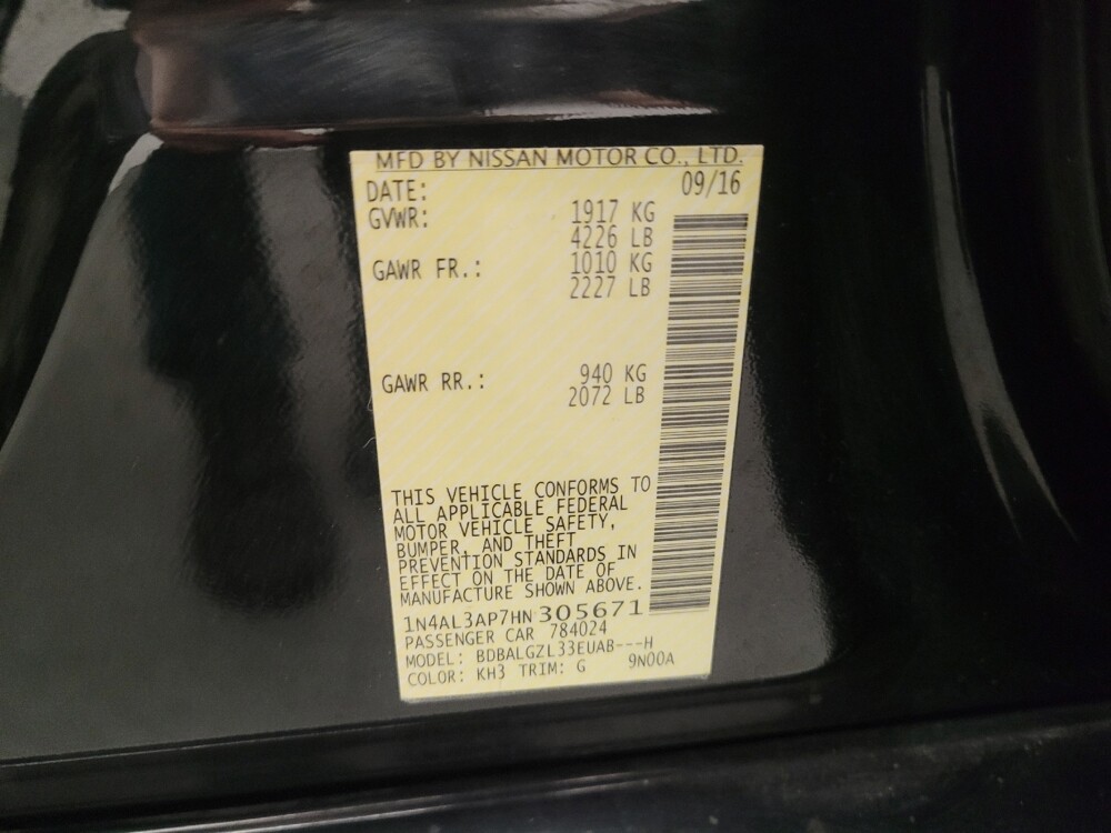 2017 Nissan Altima in Riverside, CA 92504 - 18130497 33