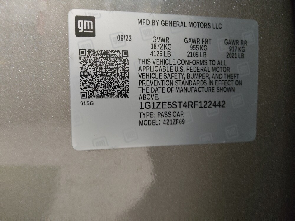 2024 Chevrolet Malibu in Union City, GA 30291 - 18130517 33