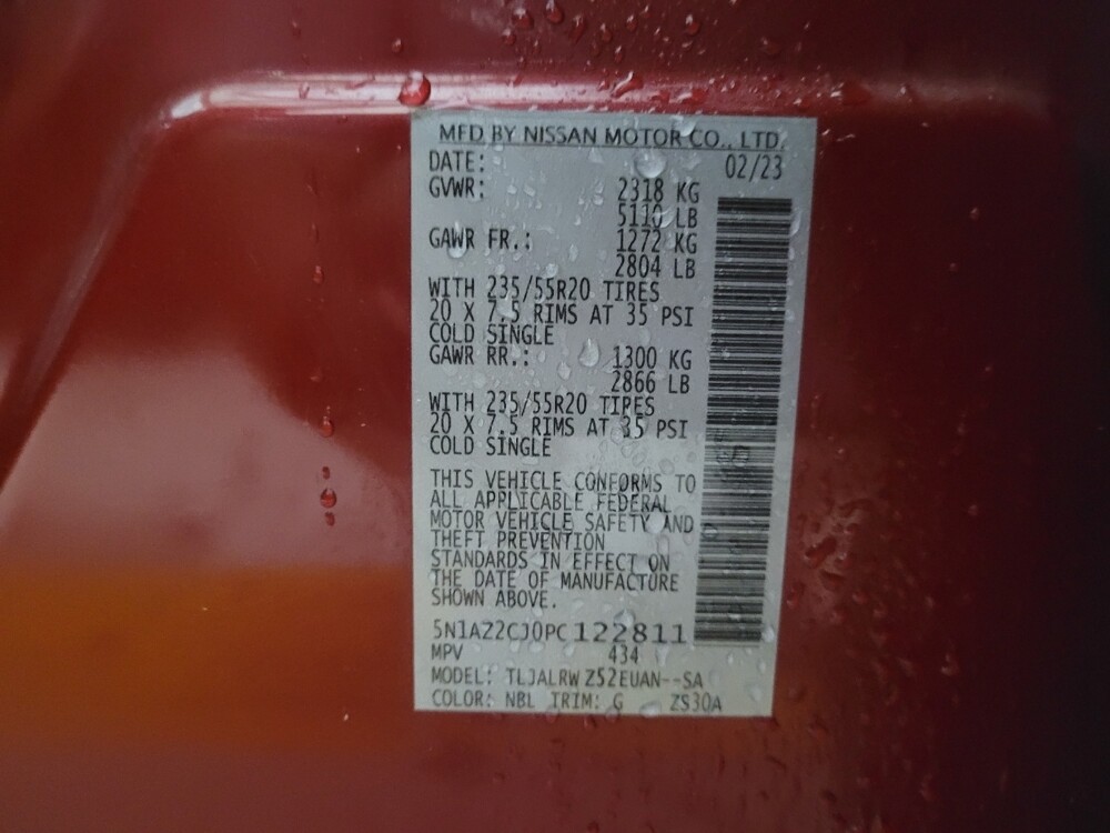 2023 Nissan Murano in Augusta, GA 30907 - 18130527 33