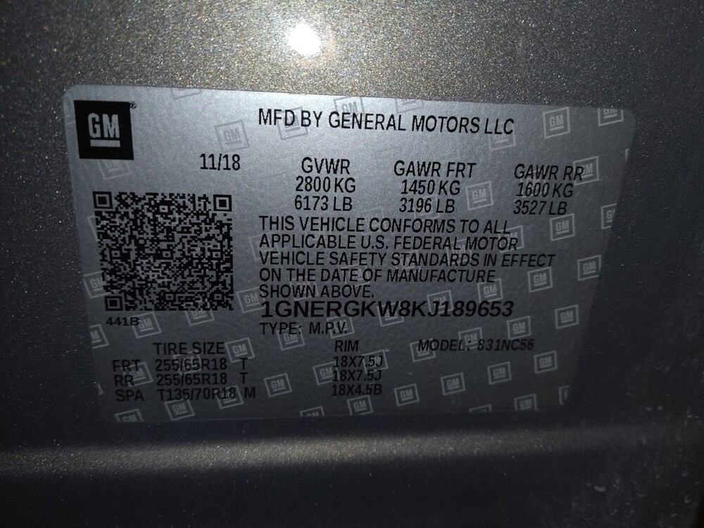 2019 Chevrolet Traverse in San Antonio, TX 78238 - 18130550 33