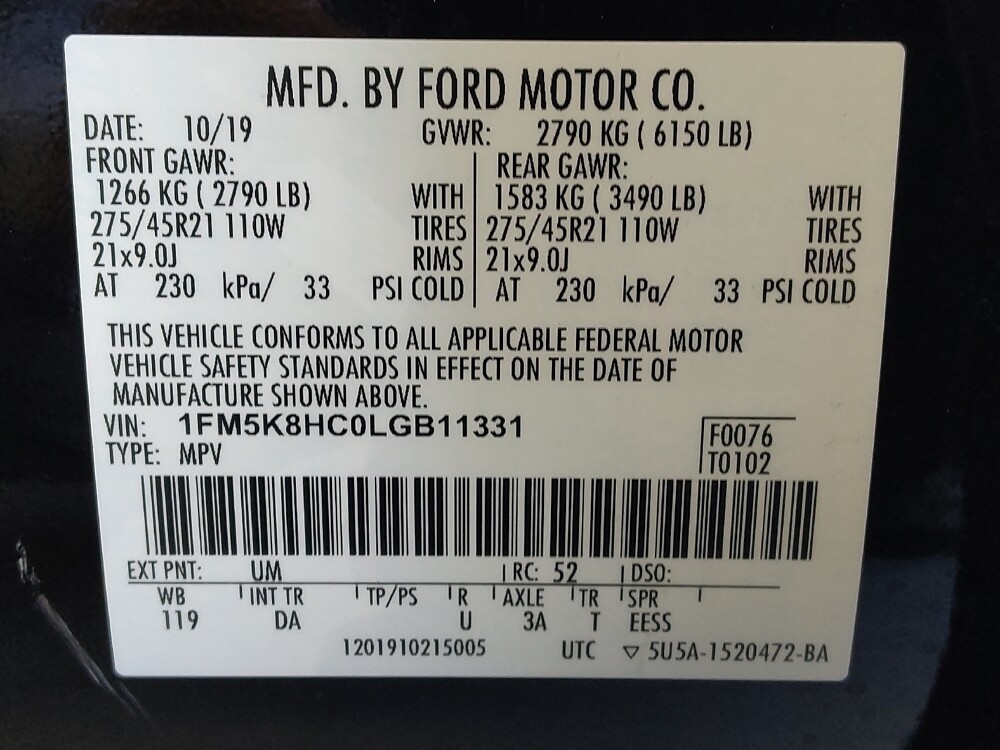 2020 Ford Explorer in Round Rock, TX 78664 - 18130553 33