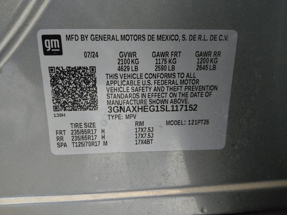 2025 Chevrolet Equinox in Knoxville, TN 37923 - 18130567 33