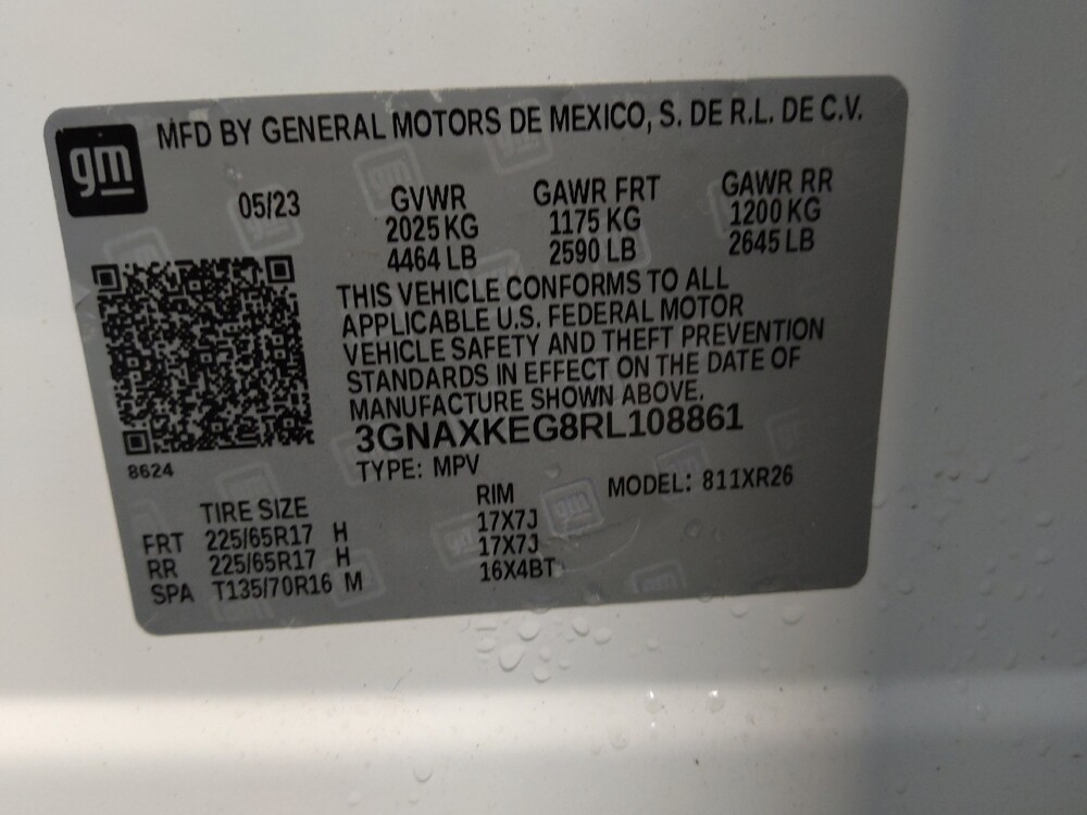 2024 Chevrolet Equinox in Knoxville, TN 37923 - 18130570 33