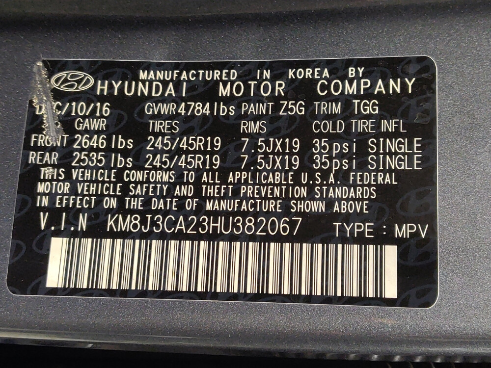 2017 Hyundai Tucson in Jacksonville, FL 32210 - 18130577 33