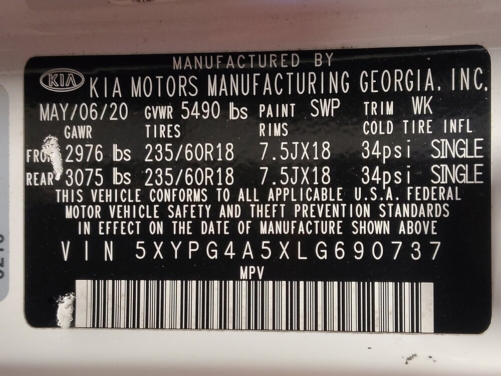 2020 Kia Sorento in Sanford, FL 32773 - 18130589 33