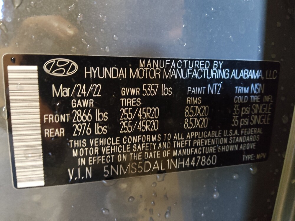 2022 Hyundai Santa Fe in Sanford, FL 32773 - 18130590 33
