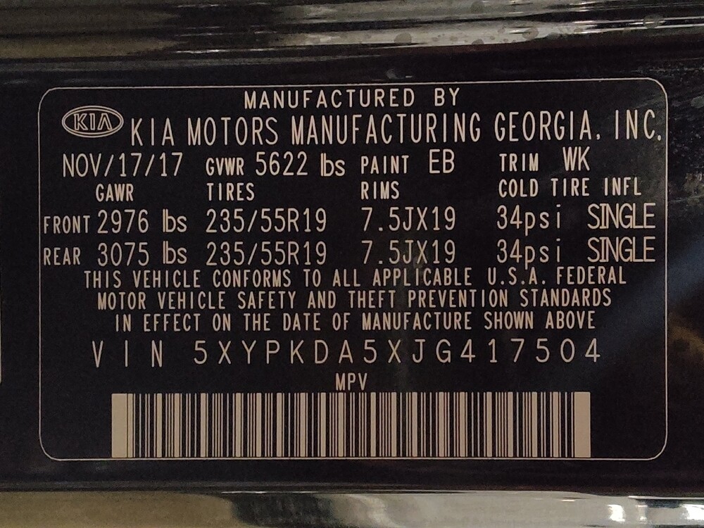 2018 Kia Sorento in Hialeah, FL 33014 - 18130600 33
