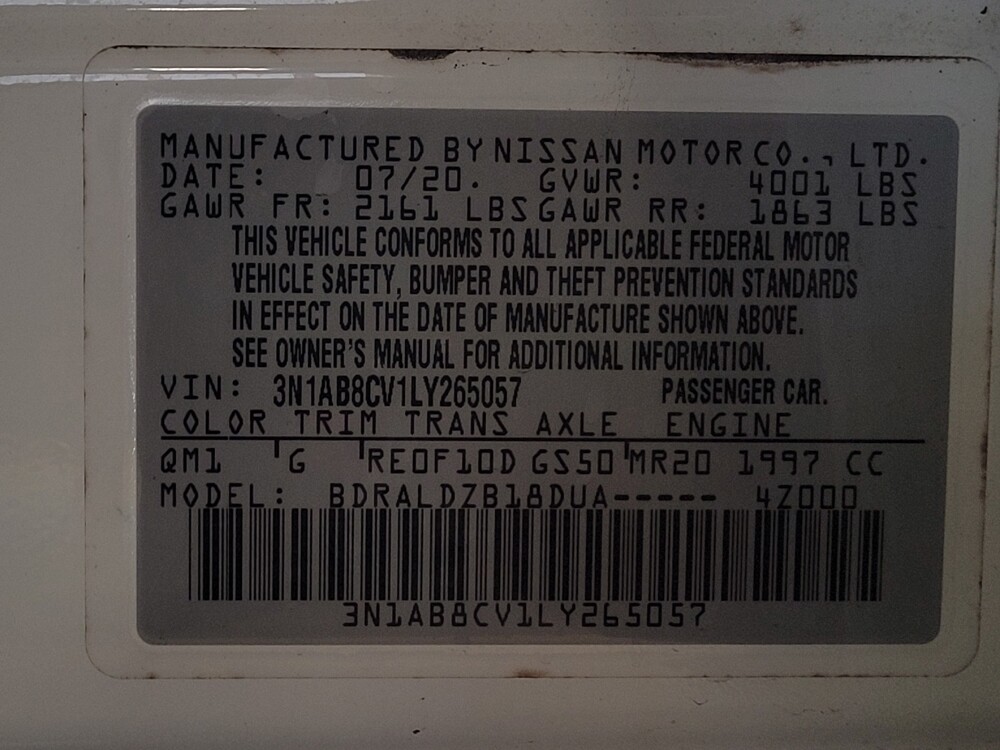 2020 Nissan Sentra in Orlando, FL 32808 - 18130613 33