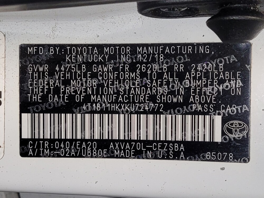2019 Toyota Camry in Sanford, FL 32773 - 18130620 33