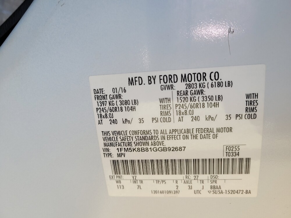 2016 Ford Explorer in Charleston, SC 29414 - 18130638 33