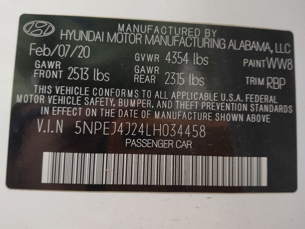 2020 Hyundai Sonata in Albuquerque, NM 87123 - 18130664 33