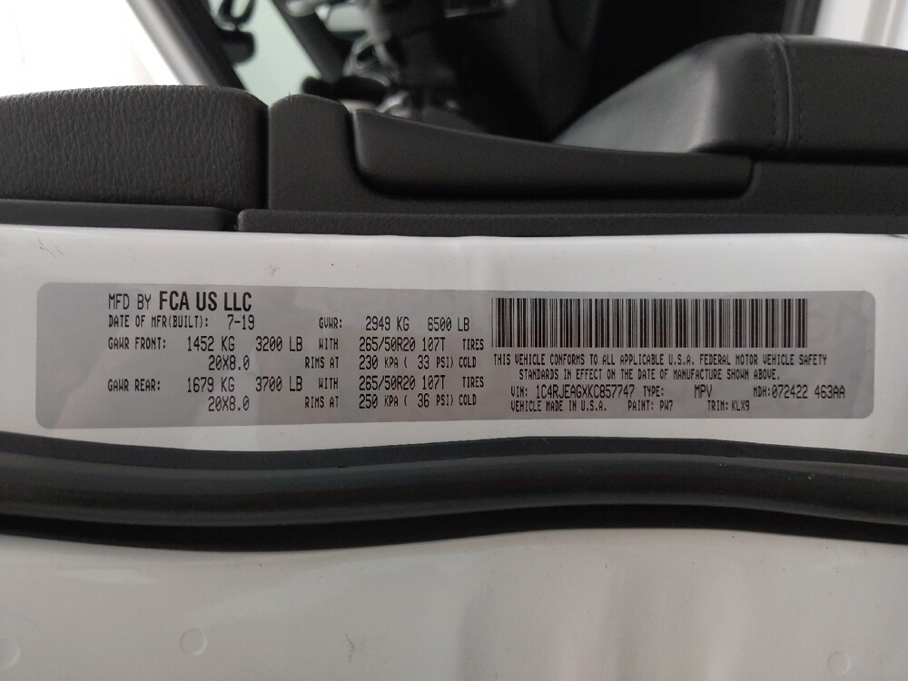 2019 Jeep Grand Cherokee in Albuquerque, NM 87123 - 18130666 33