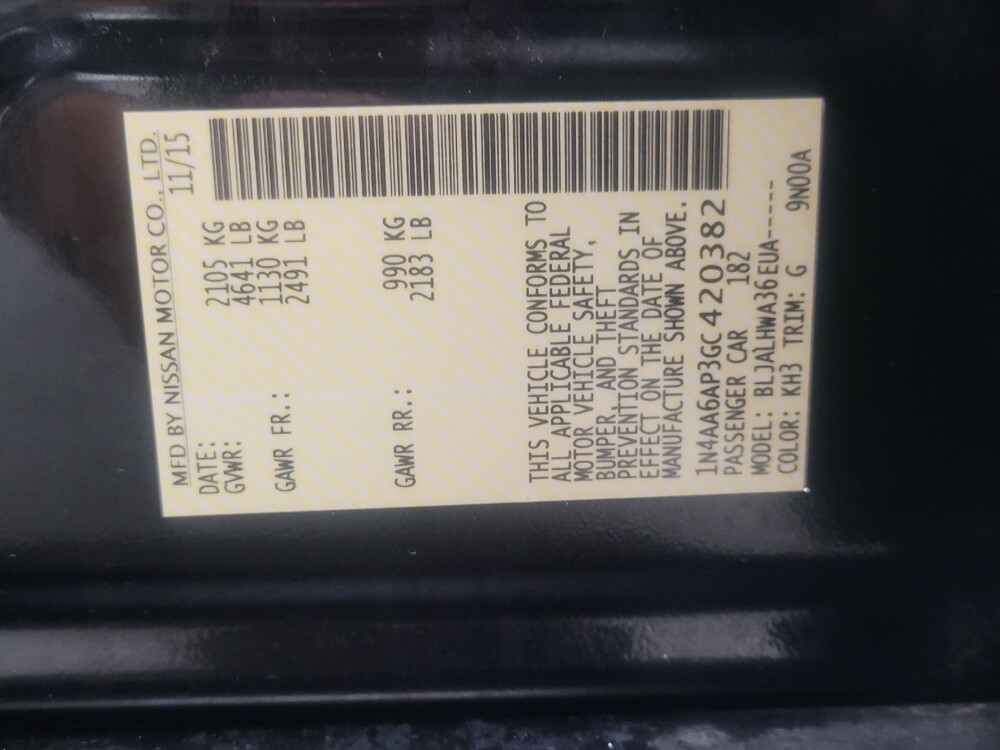 2016 Nissan Maxima in Antioch, TN 37013 - 18130671 33