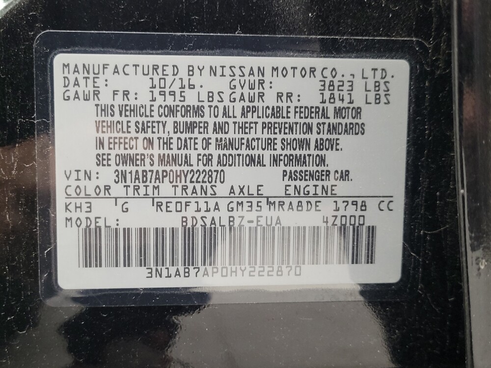 2017 Nissan Sentra in Memphis, TN 38115 - 18130677 33