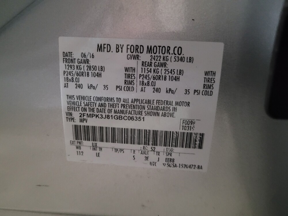 2016 Ford Edge in Glen Burnie, MD 21061 - 18130724 33