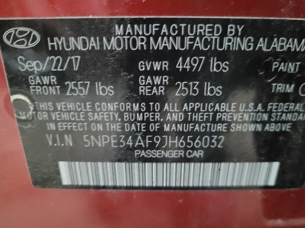 2018 Hyundai Sonata in Williamstown, NJ 8094 - 18130733 33