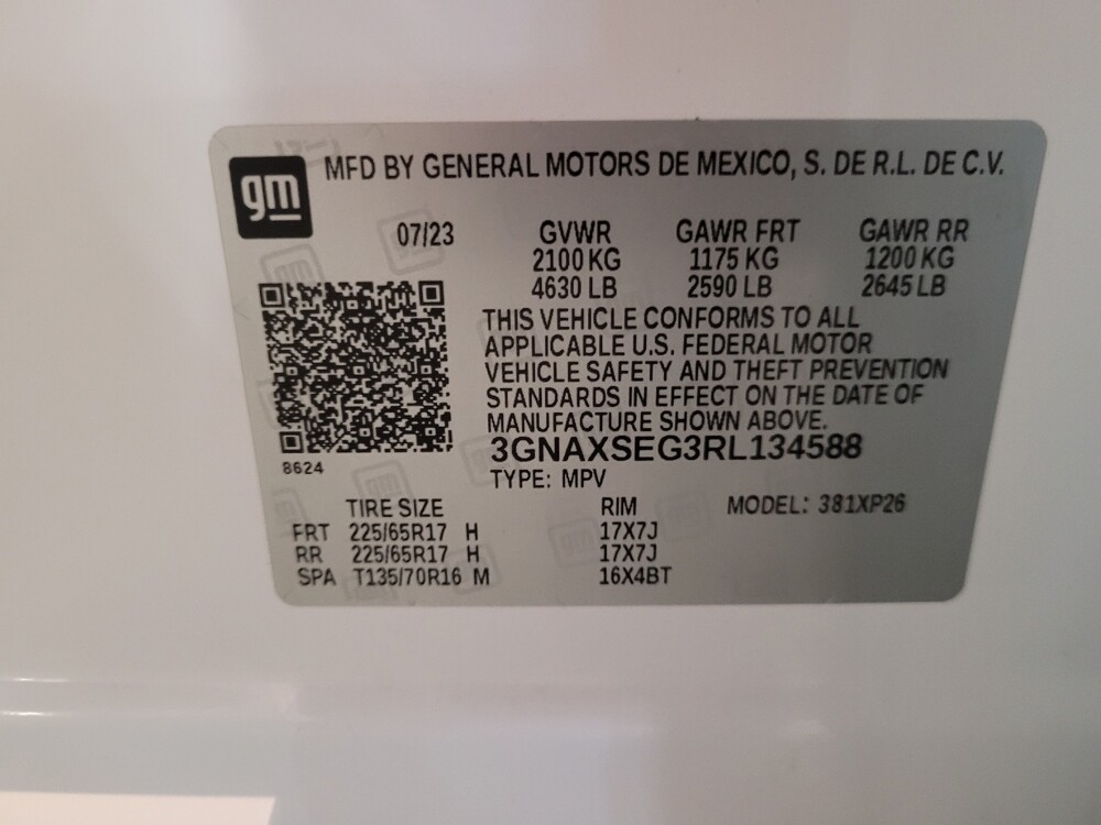 2024 Chevrolet Equinox in Williamstown, NJ 8094 - 18130743 33