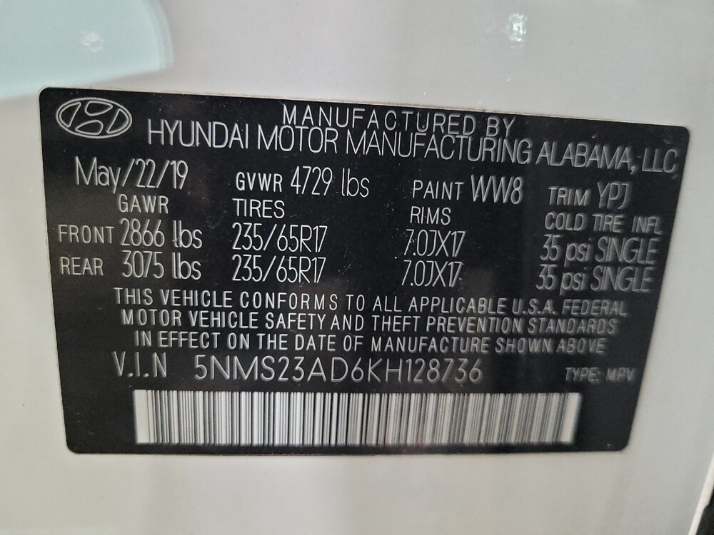 2019 Hyundai Santa Fe in Pittsburgh, PA 15236 - 18130756 33