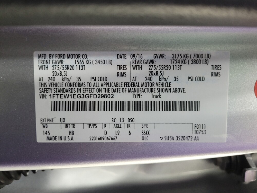 2016 Ford F150 in Plymouth Meeting, PA 19462 - 18130762 33