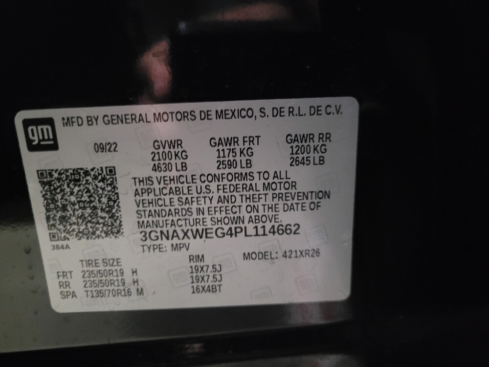 2023 Chevrolet Equinox in Temple Hills, MD 20746 - 18130766 33