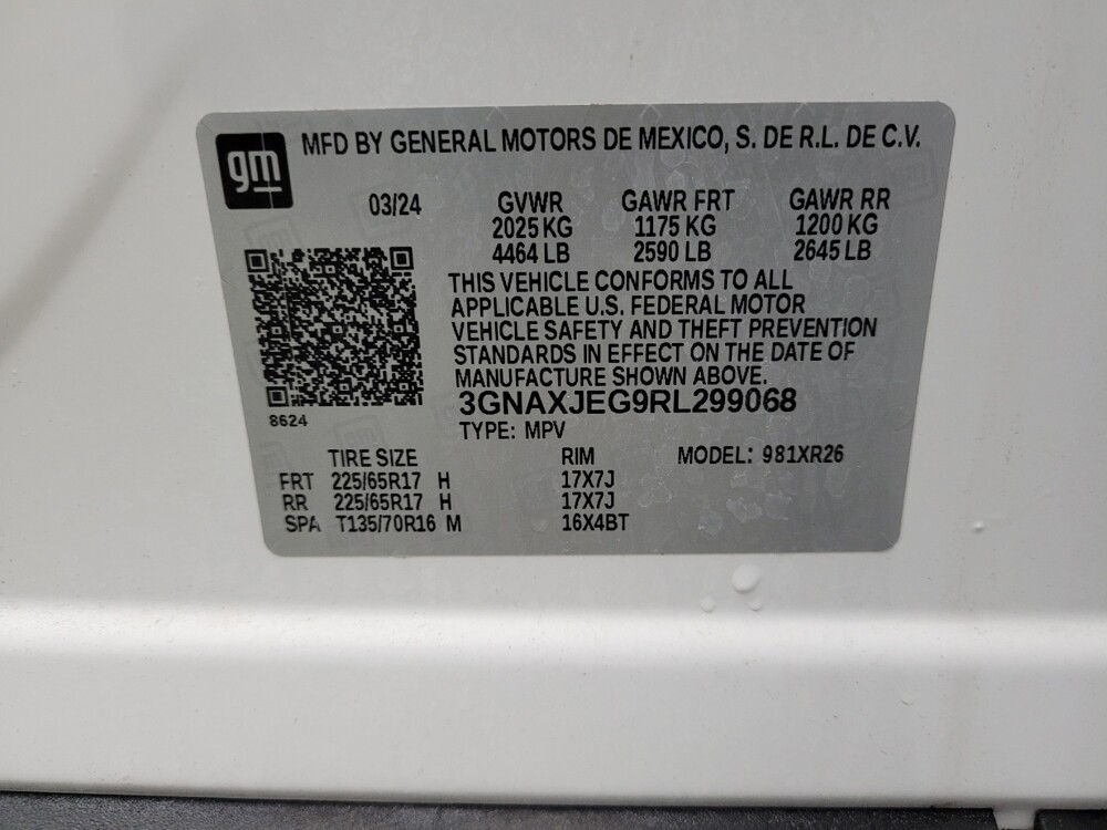 2024 Chevrolet Equinox in Grand Rapids, MI 49508 - 18130783 33